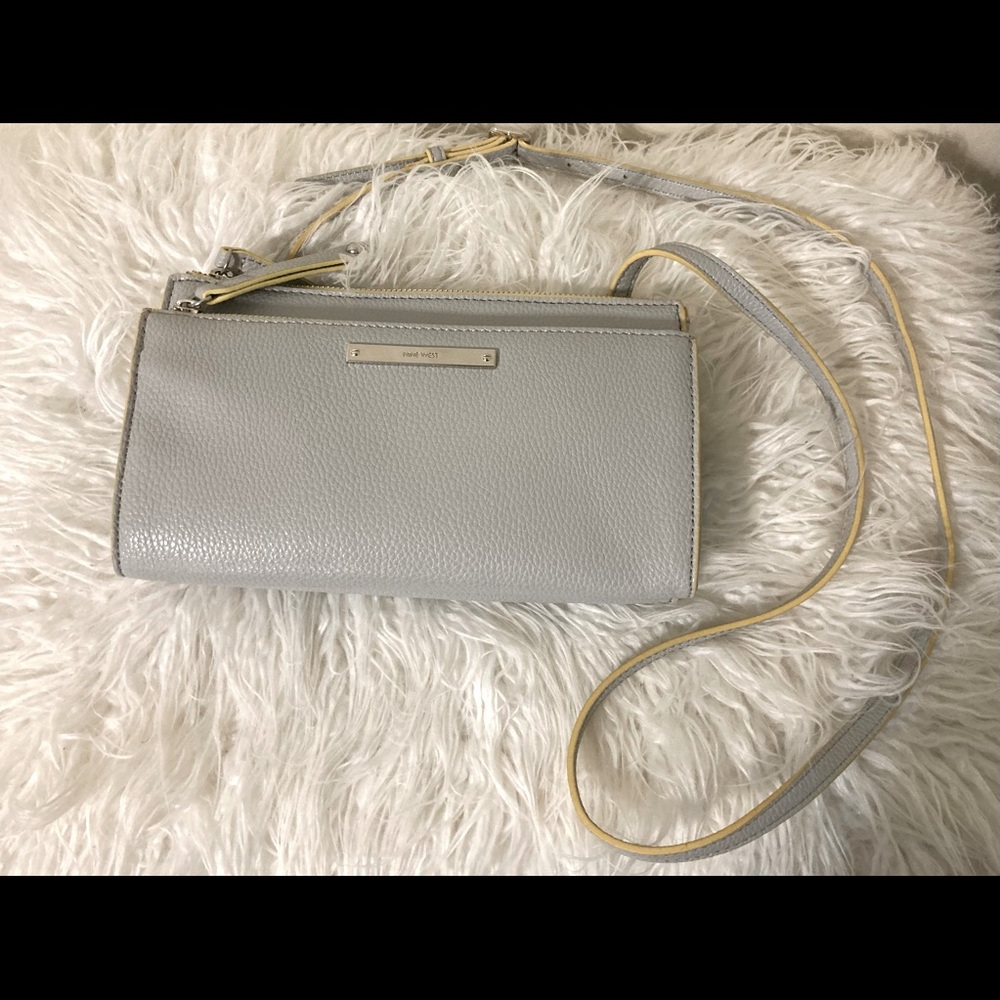 Light grey Nine West purse
